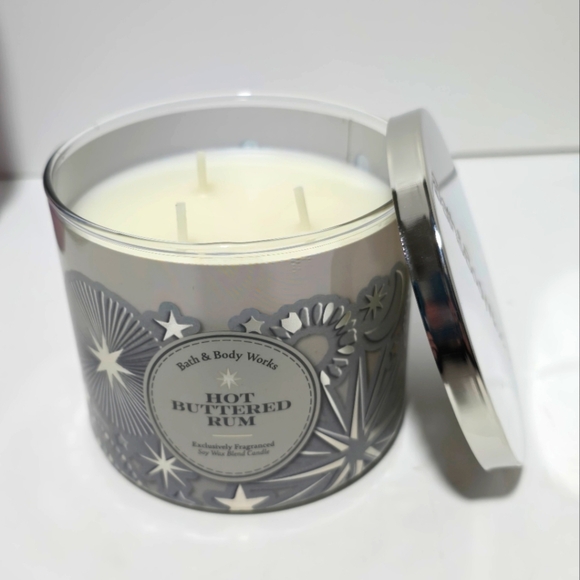 Bath & Body Works Other - Bath & body works hot buttered rum 3 wick candle new